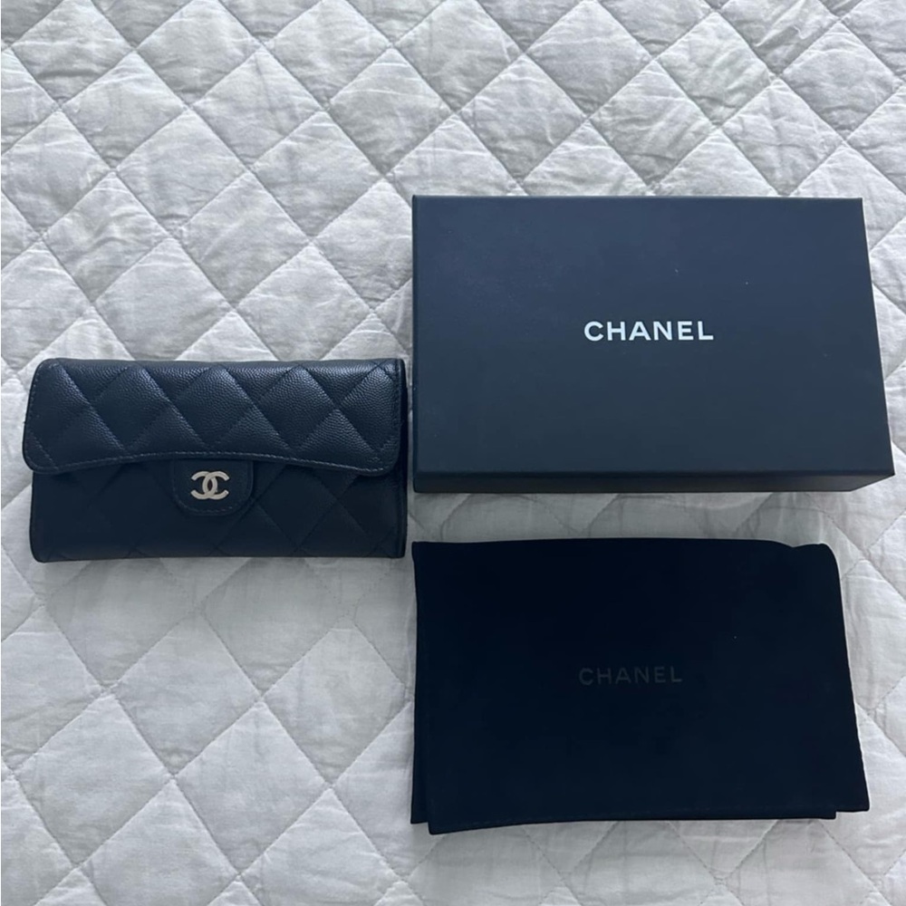 Brand New Authentic Chanel Lambskin Wallet